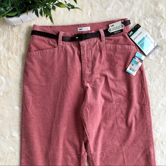 vintage deadstock lee pink corduroy pants